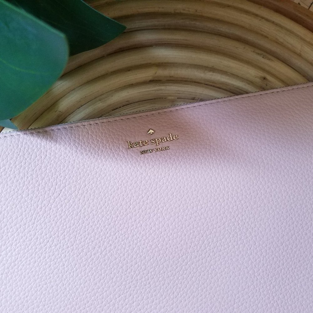 Jackson Large Zip Pouch Rosy cheeks Kate Spade - Picture 6 of 7